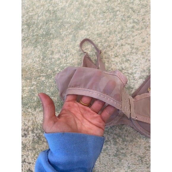 SOMA Size 40D Lightest Lift Perfect Coverage Lace Floral Pattern Underwired Bra - Picture 4 of 6